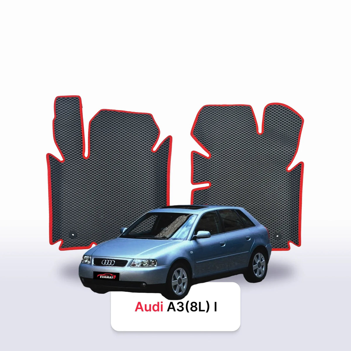 Alfombrillas 3D EVA para Audi A3(8L) restyling 1 gen 2000-2003 años