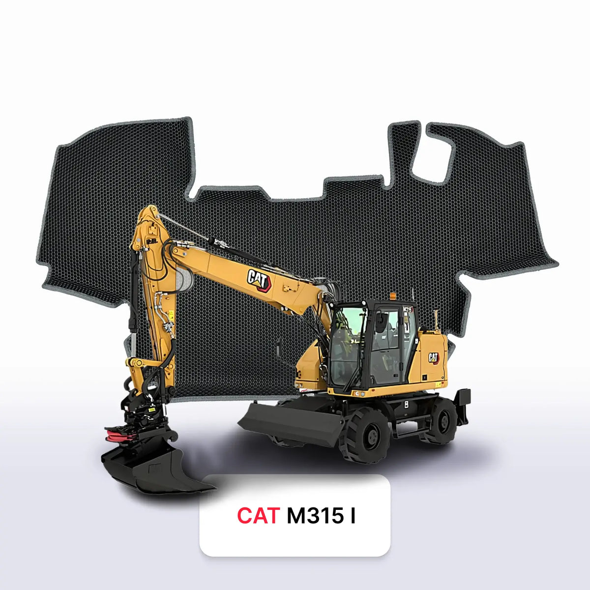 Alfombrillas 3D EVA para Cat M316C 1 gen 2023-2030 años EXCAVADORA