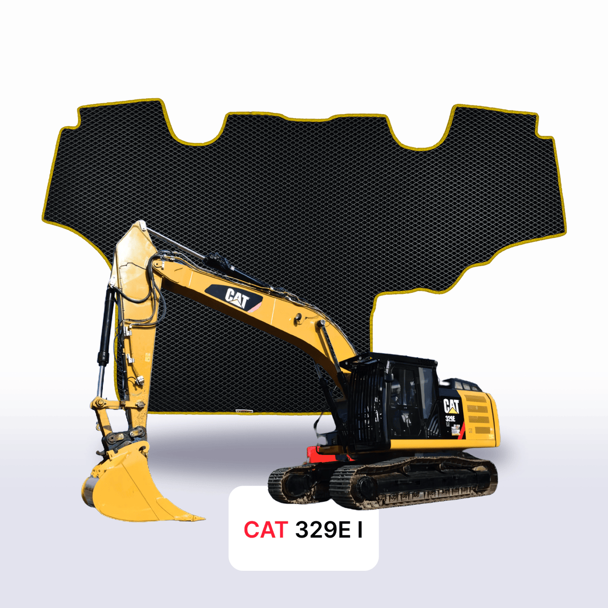 Alfombrillas 3D EVA para CAT 329E 1 gen 2011-2023 años EXCAVADORA