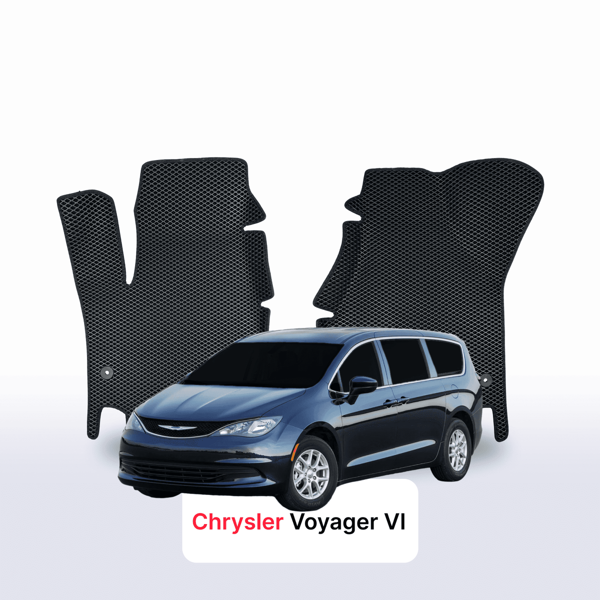 Alfombrillas 3D EVA para Chrysler Voyager 6 gen 2019-2028 años MONOVOLUMEN