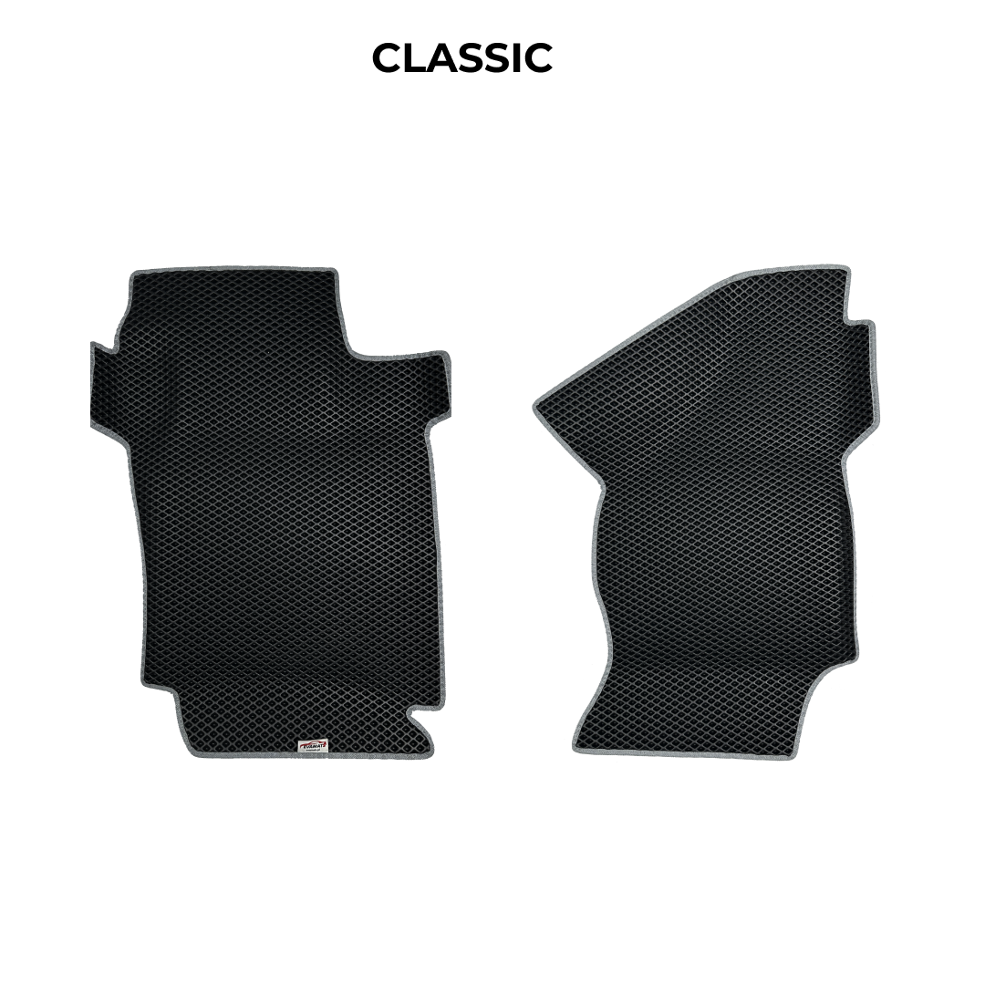 Alfombrillas 3D EVA para Volkswagen Amarok II gen 2022-2028 años PICK-UP CABINA DOBLE
