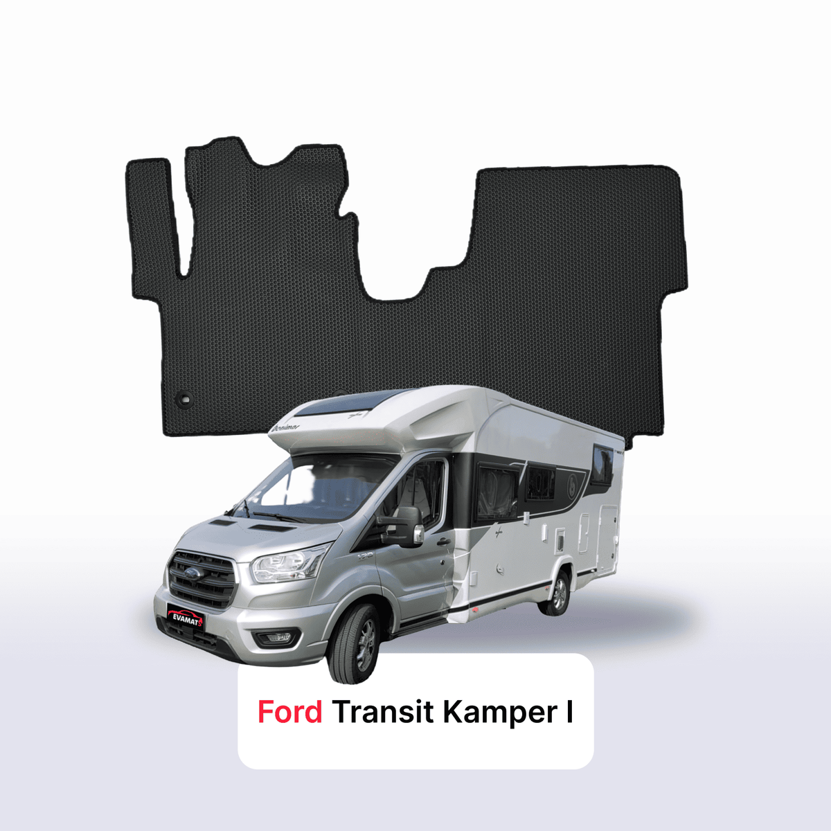 Alfombrillas 3D EVA para Ford Transit Camper Benimar tessoro 463 1 gen 2012-2028 años AUTOCARAVANA