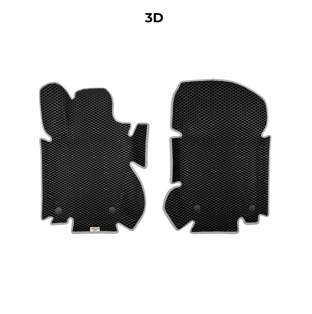 Alfombrillas 3D EVA para Mercedes-Benz ML 2 gen (W164) 2005-2011 años SUV 5 PUERTAS
