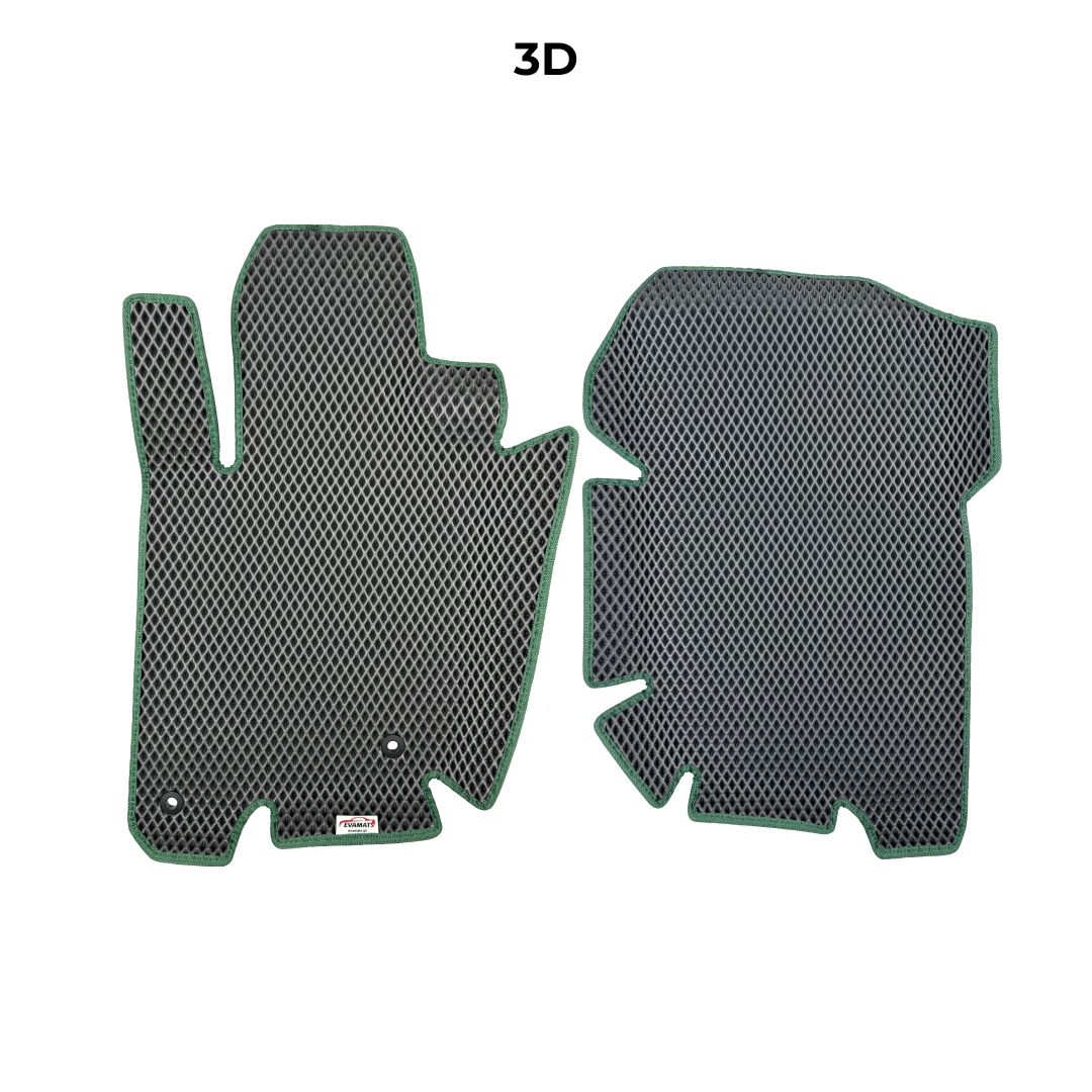 Alfombrillas 3D EVA para GMC Sierra 5 gen 2018-2026 años PICK-UP CABINA DOBLE