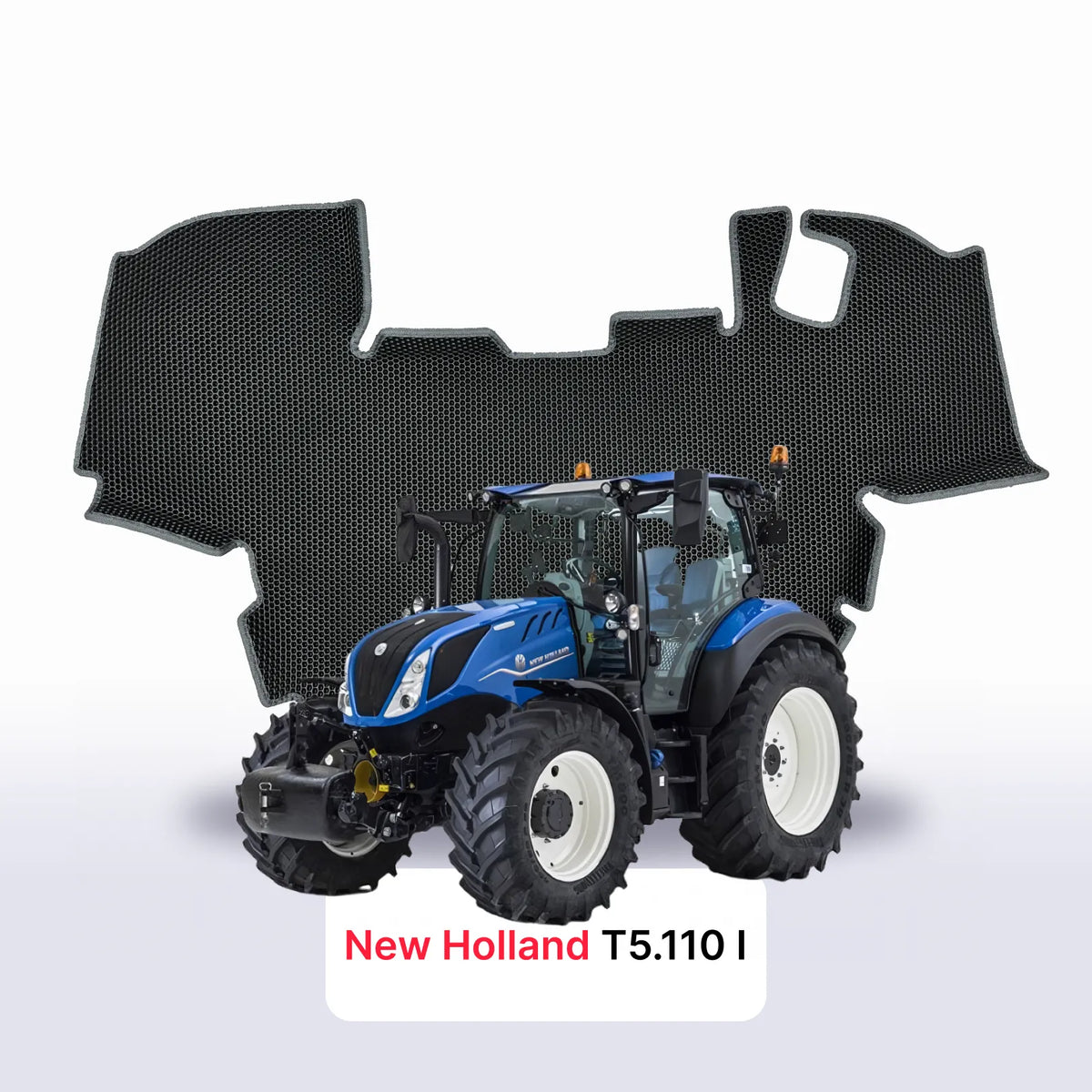 Alfombrillas 3D EVA para New Holland T5.110 1 gen 2019-2024 años TRACTOR