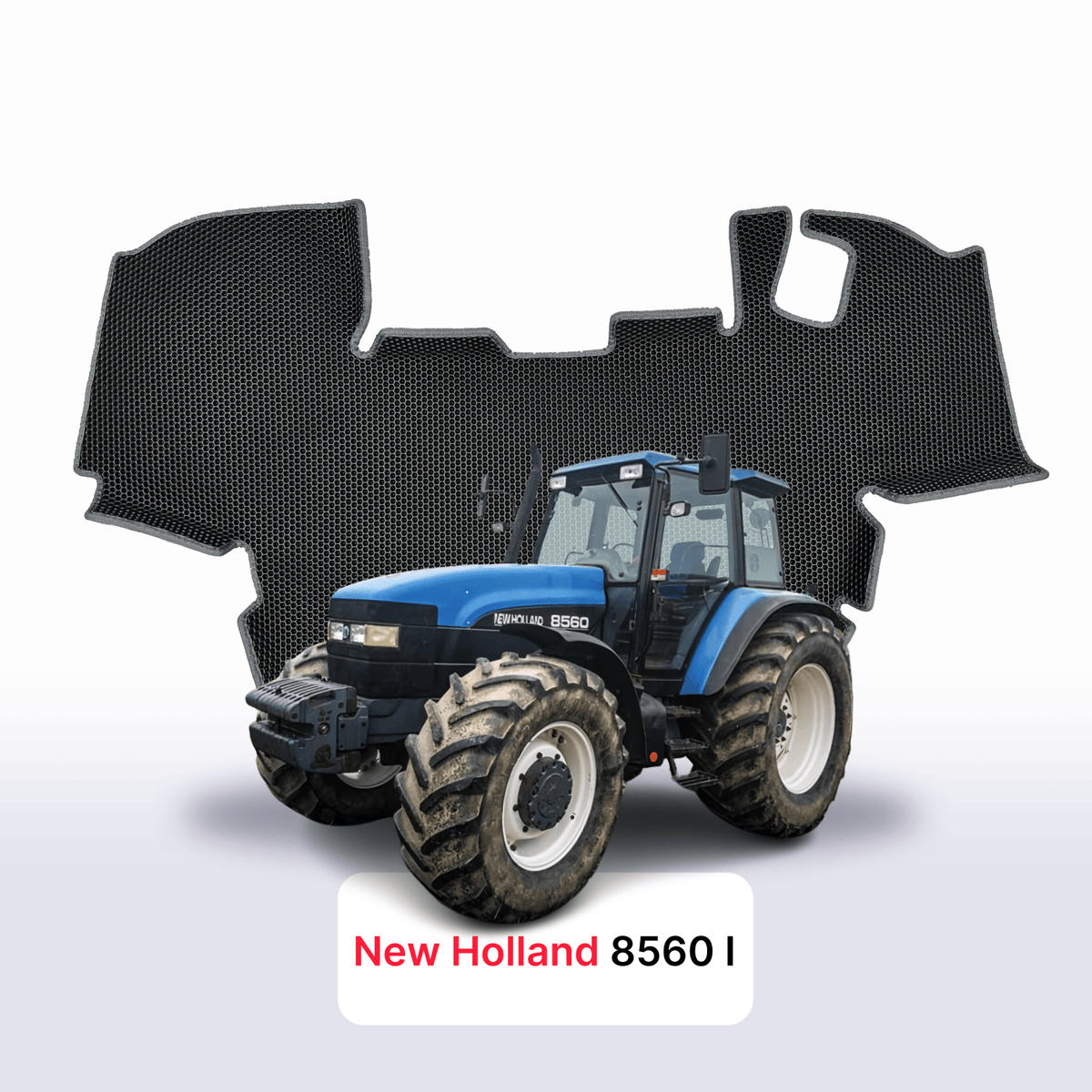 Alfombrillas 3D EVA para New Holland 8560 1 gen 1998-2000 años TRACTOR