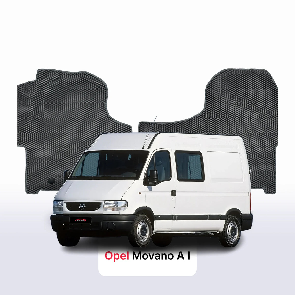 Alfombrillas 3D EVA para Opel Movano A 1 gen 1998-2010 años MINIBÚS