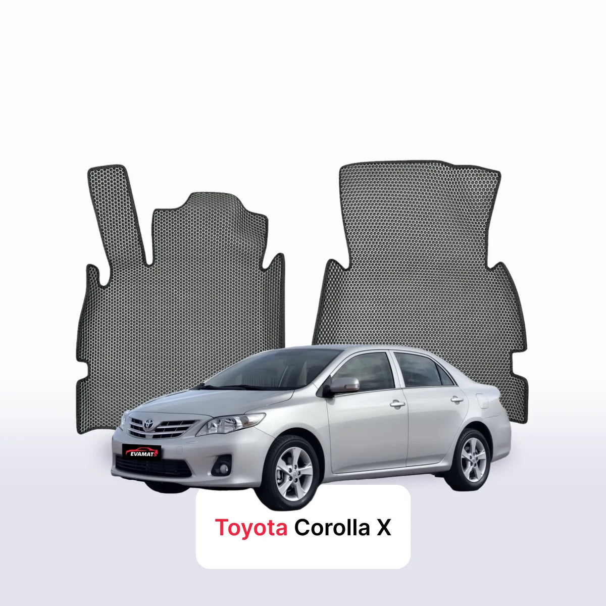 Alfombrillas 3D EVA para Toyota Corolla 10 gen 2006-2013 años SEDÁN
