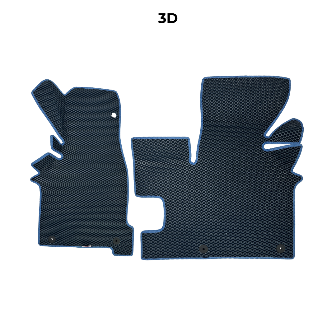 Alfombrillas 3D EVA para Volkswagen T5 Caravelle 2003-2015 años MINIBÚS