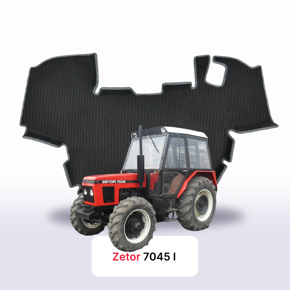 Alfombrillas 3D EVA para Zetor 7045 1 gen 1980-1985 años TRACTOR