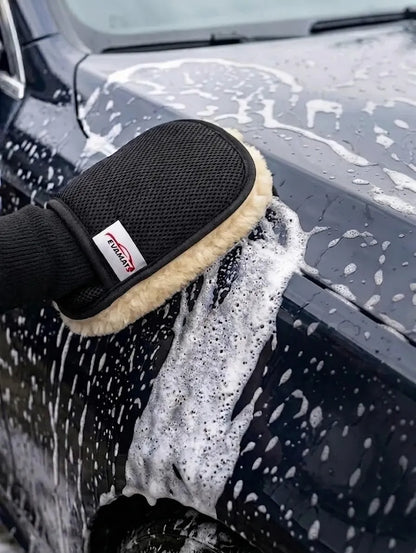 Manopla suave de lavado para coche