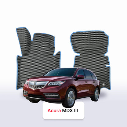 Alfombrillas 3D EVA para Acura MDX 3 gen 2013-2020 años SUV