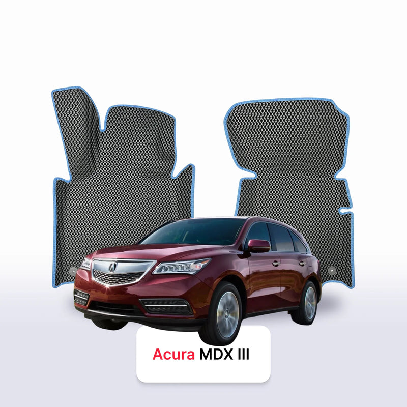 Alfombrillas 3D EVA para Acura MDX 3 gen 2013-2020 años SUV