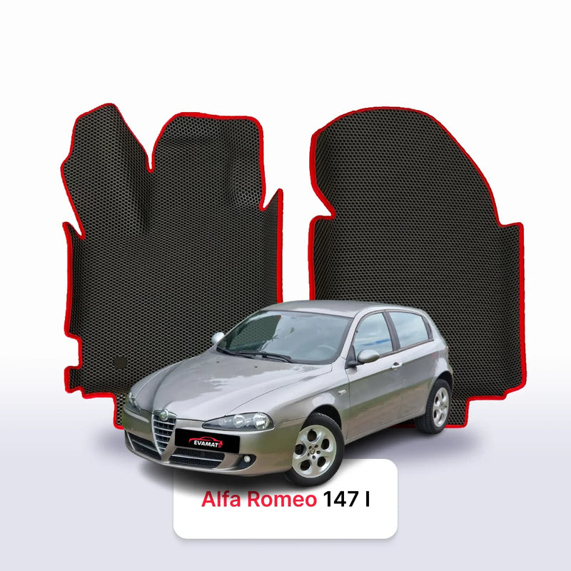 Alfombrillas 3D EVA para Alfa Romeo 147 1 gen 2000-2010 años HATCHBACK 5 PUERTAS