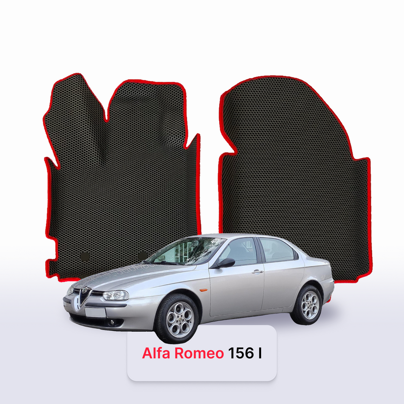 Alfombrillas 3D EVA para Alfa Romeo 156 1997-2006 años SEDÁN