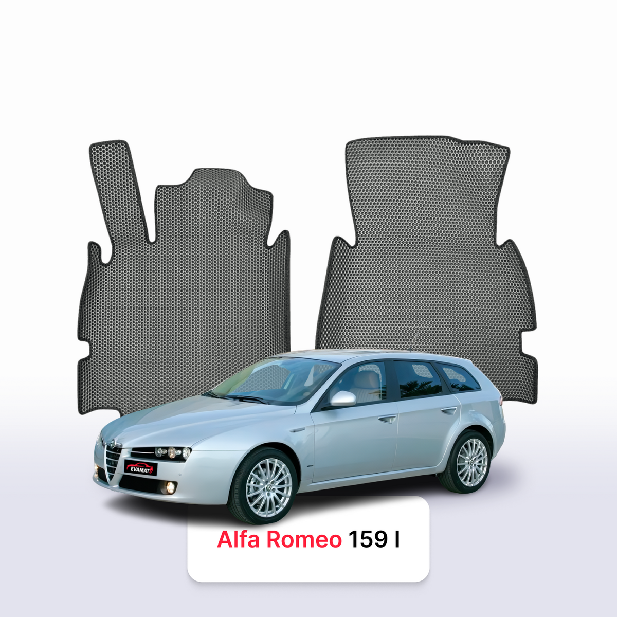 Alfombrillas 3D EVA para Alfa Romeo 159 2005-2011 años FAMILIAR
