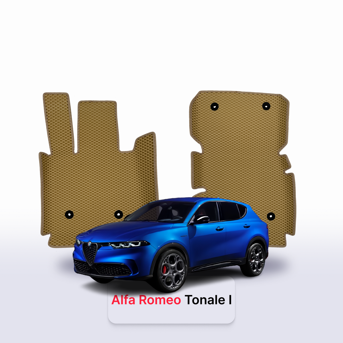Alfombrillas 3D EVA para Alfa Romeo Tonale 1 gen 2022-2028 años SUV