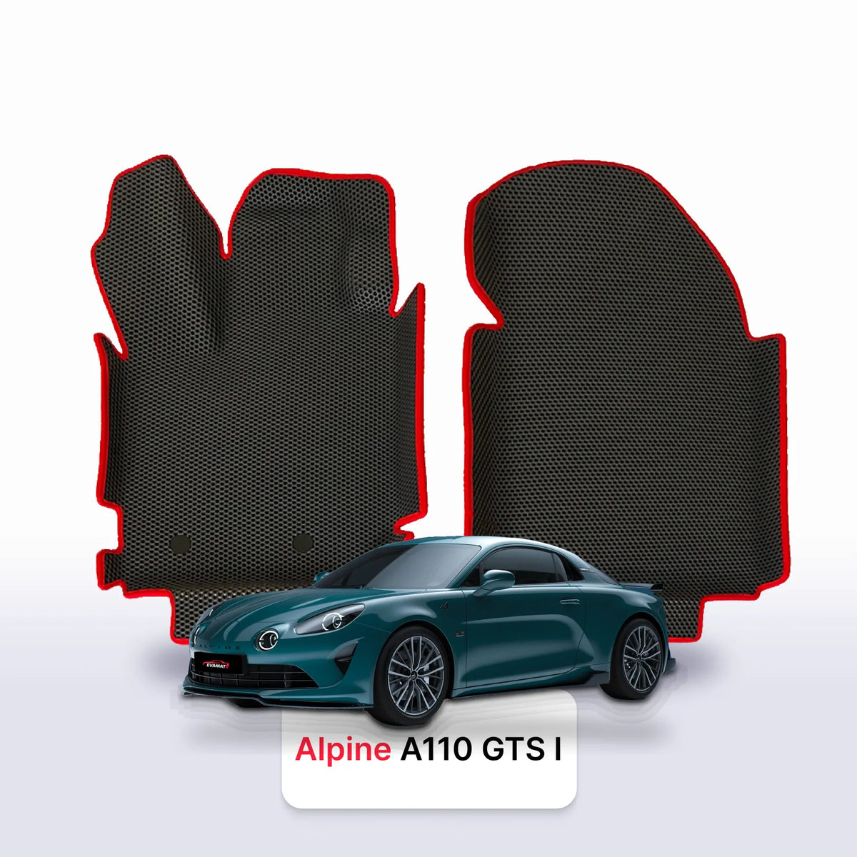 Alfombrillas 3D EVA para Alpine A110 GTS 1 gen 2017-2026 años COUPÉ