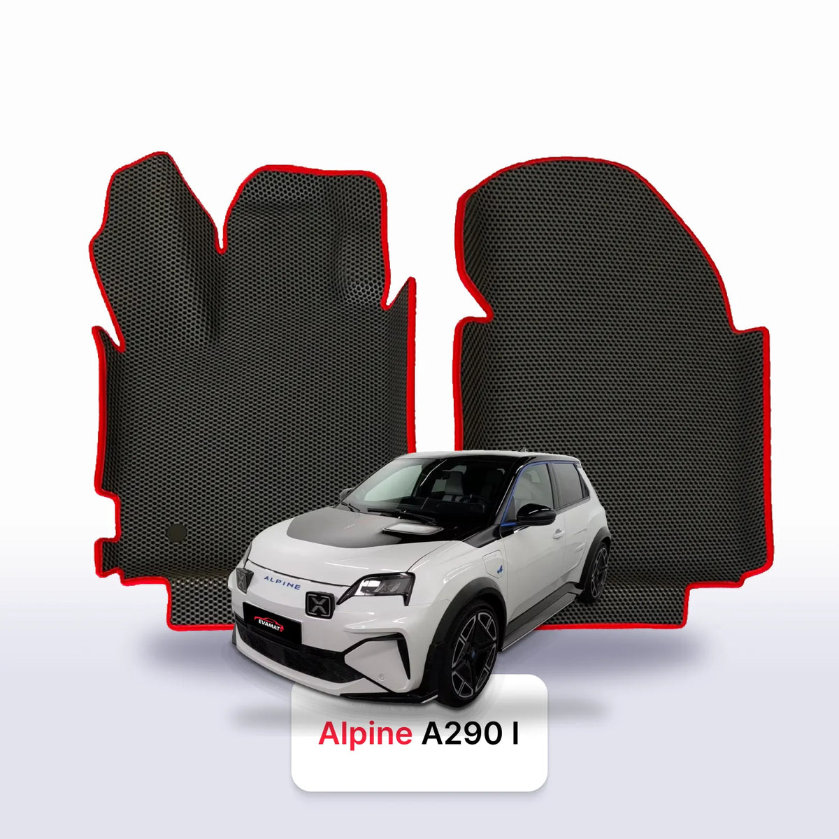 Alfombrillas 3D EVA para Alpine A290 1 gen 2024-2028 años HATCHBACK 5 PUERTAS