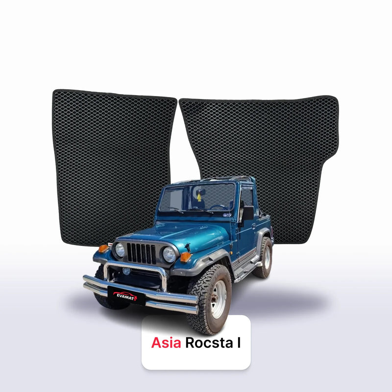 Alfombrillas 3D EVA para Asia Rocsta 1 gen 1985-1997 años SUV