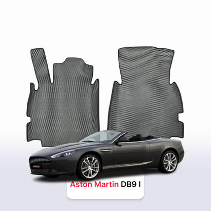 Alfombrillas 3D EVA para Aston Martin DB9 1 gen 2003-2016 años DESCAPOTABLE