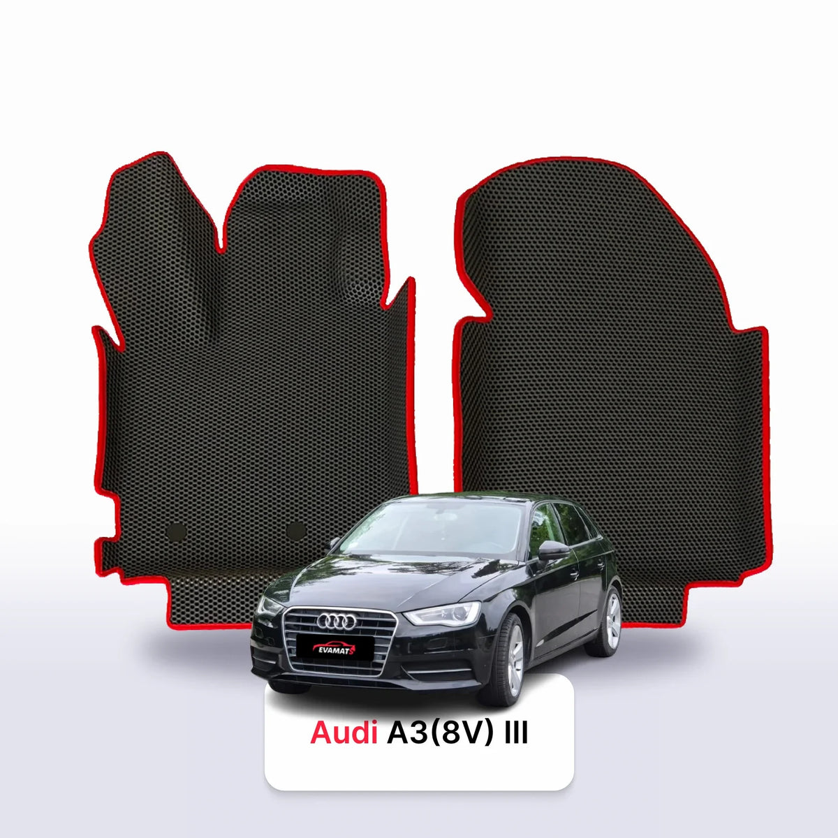 Alfombrillas 3D EVA para Audi A3(8V) pre-restyling 3 gen 2012-2016 años