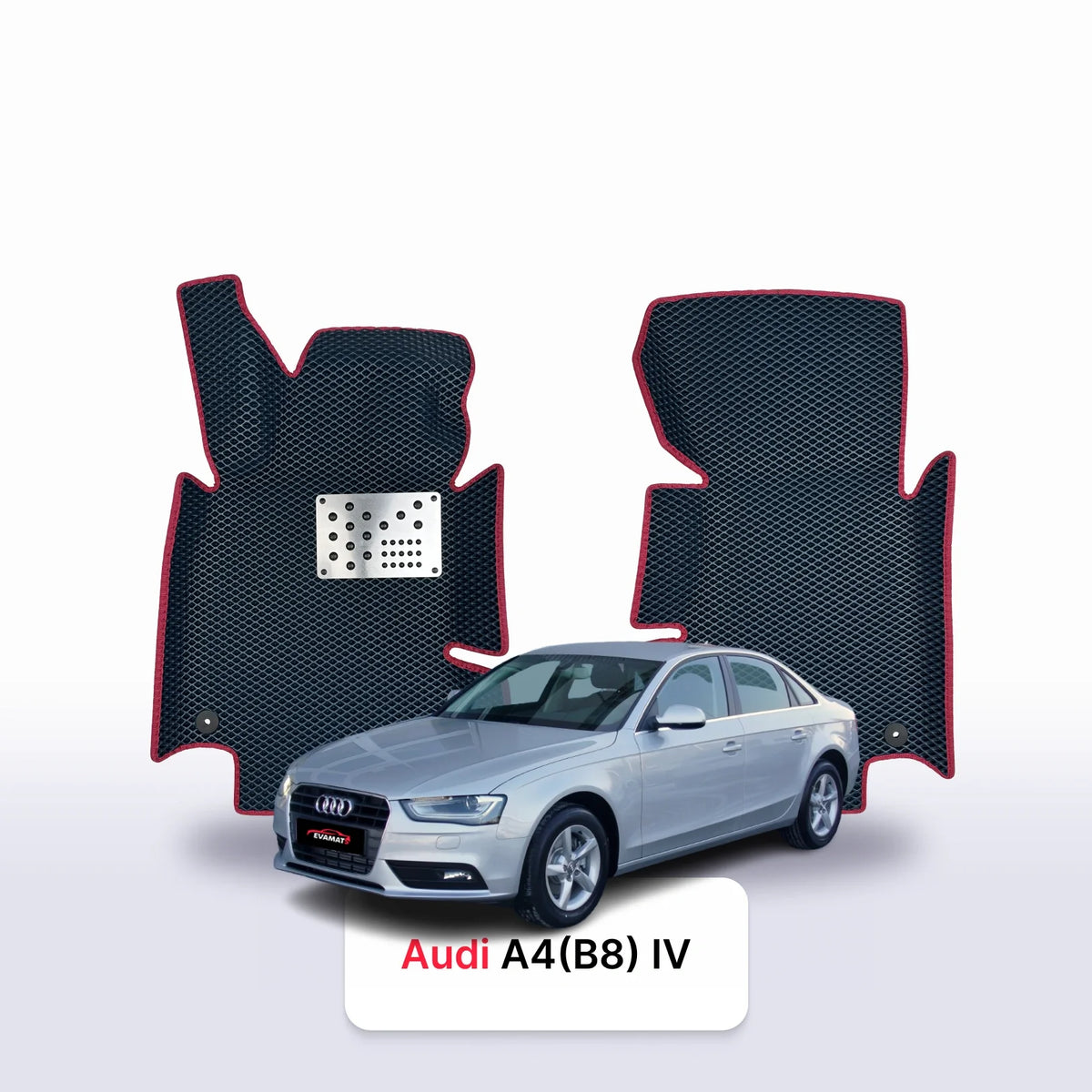Alfombrillas 3D EVA para Audi A4(B8) restyling 4 gen 2011-2015 años