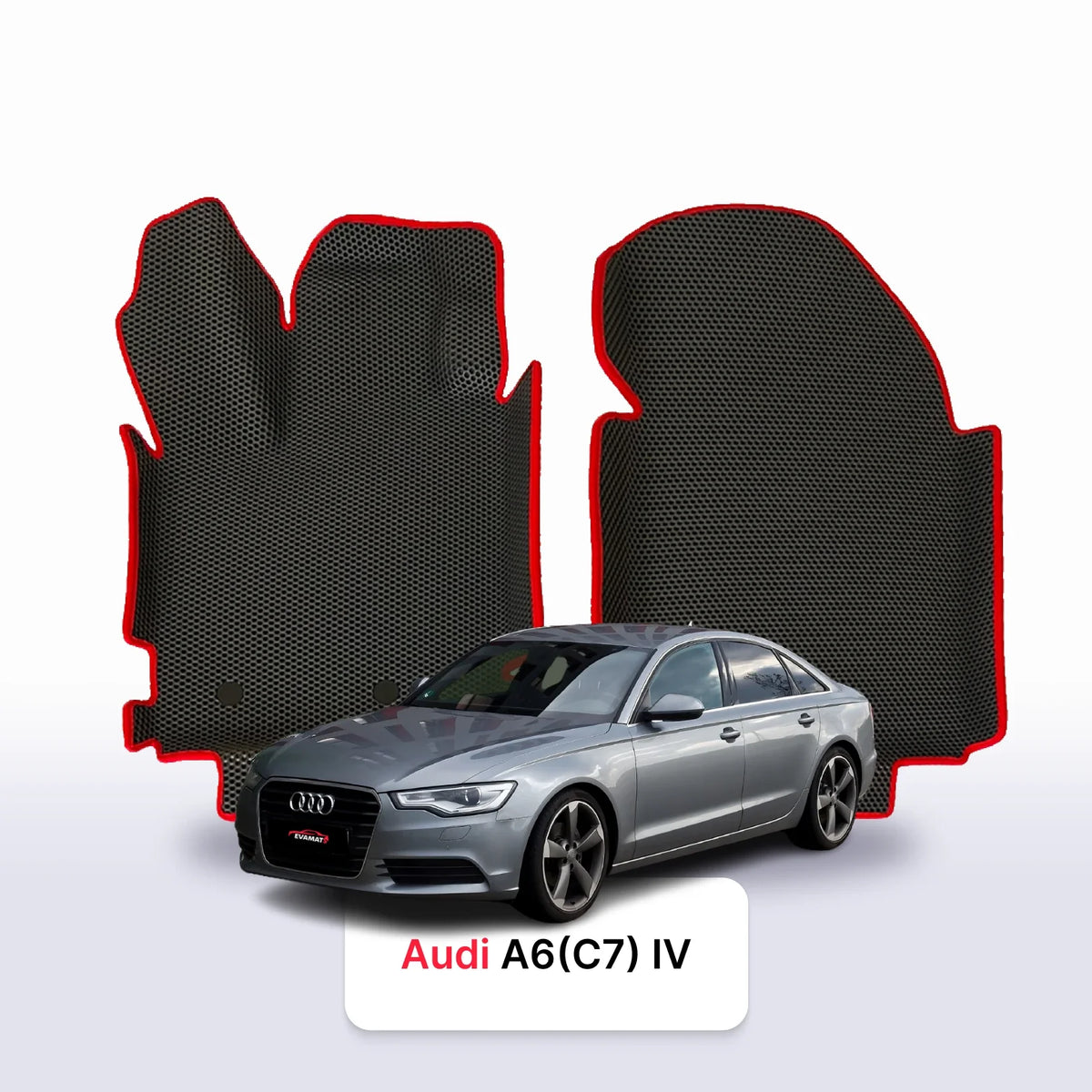 Alfombrillas 3D EVA para Audi A6(C7) pre-restyling 4 gen 2011-2014 años