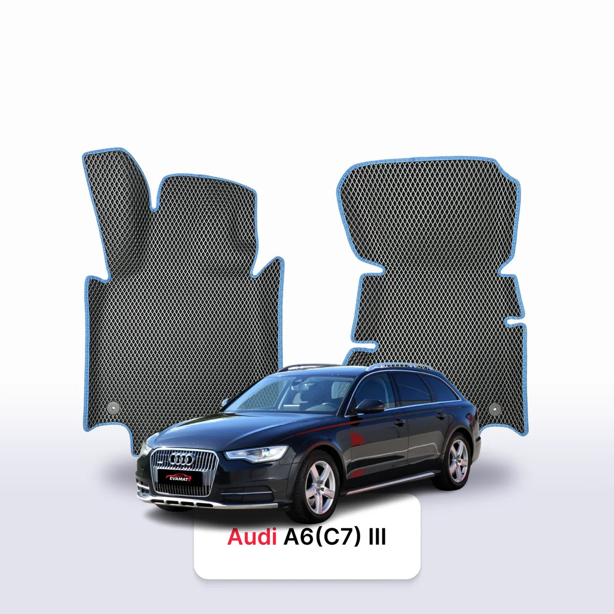 Alfombrillas 3D EVA para Audi A6 Allroad(C7) pre-restyling 3 gen 2012-2014 años FAMILIAR