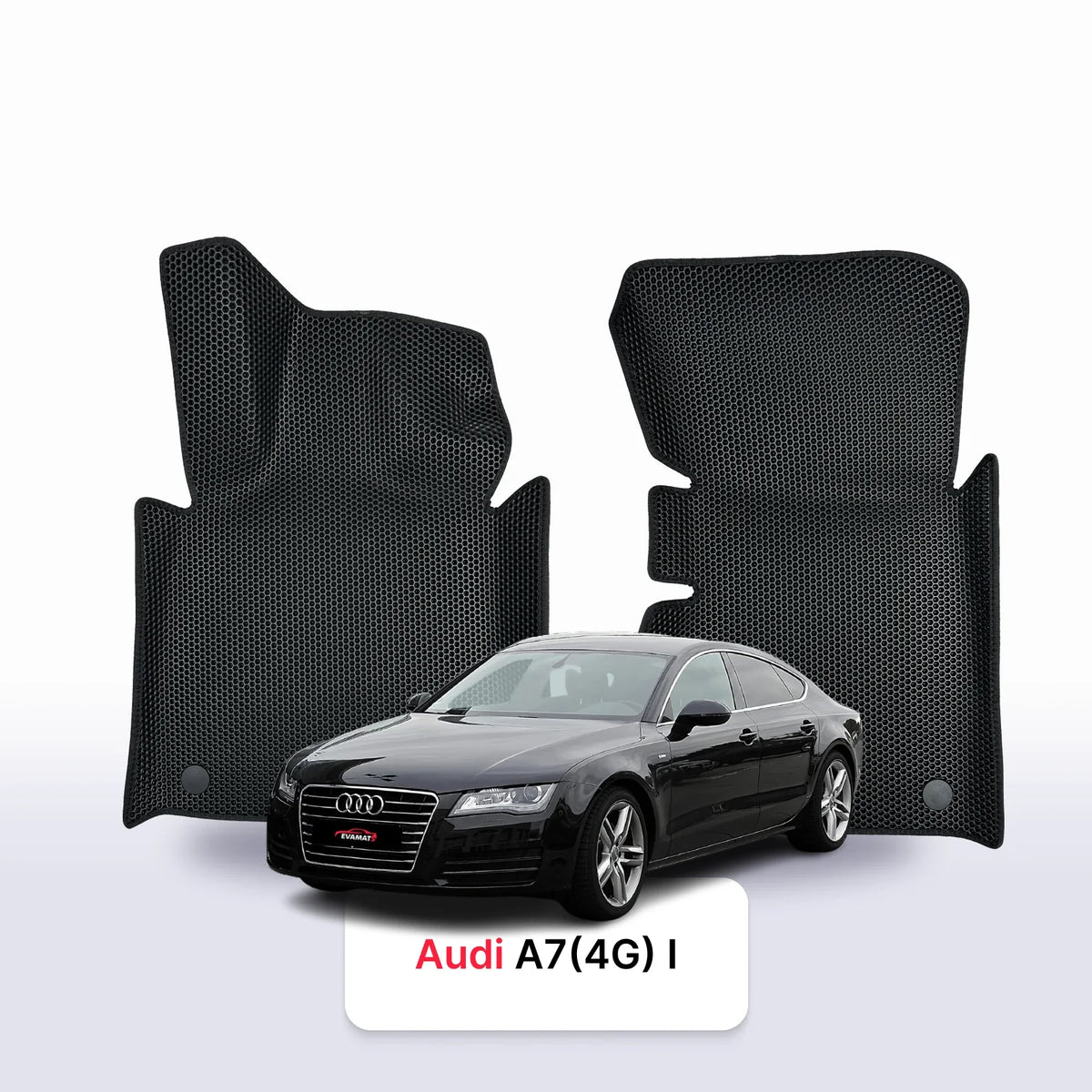 Alfombrillas 3D EVA para Audi A7(4G) pre-restyling 1 gen 2010-2014 años LIFTBACK