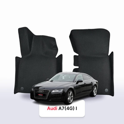 Alfombrillas 3D EVA para Audi A7(4G) pre-restyling 1 gen 2010-2014 años LIFTBACK
