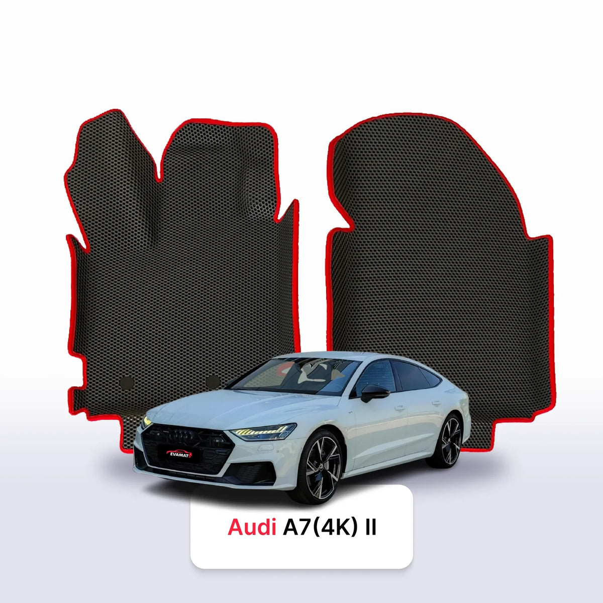 Alfombrillas 3D EVA para Audi A7(4K) restyling 2 gen 2023-2025 años LIFTBACK