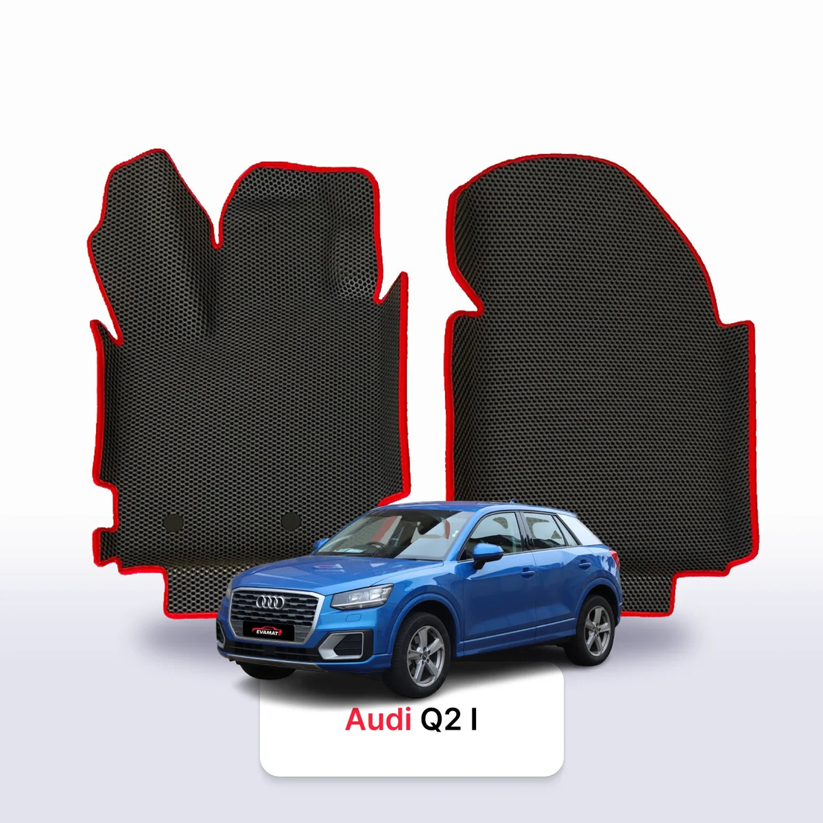 Alfombrillas 3D EVA para Audi Q2 pre-restyling 1 gen 2016-2020 años SUV