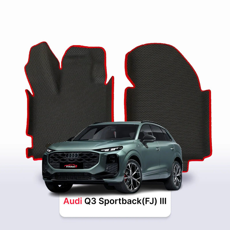 Alfombrillas 3D EVA para Audi Q3 Sportback(FJ) 3 gen 2025-2029 años SUV