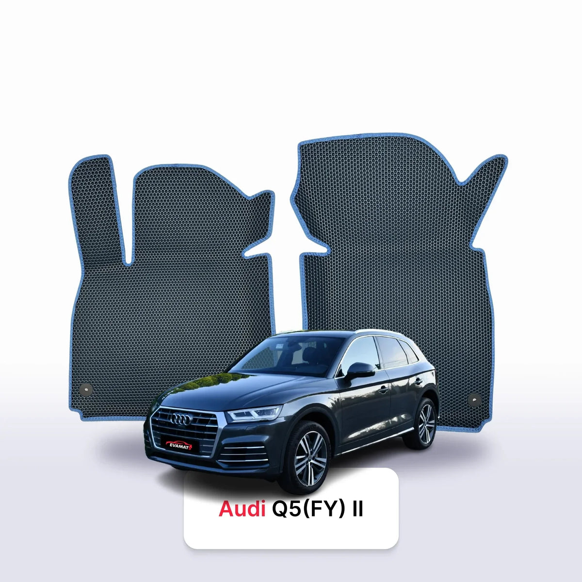 Alfombrillas 3D EVA para Audi Q5(FY) 2 gen pre-restyling 2016-2020 años SUV