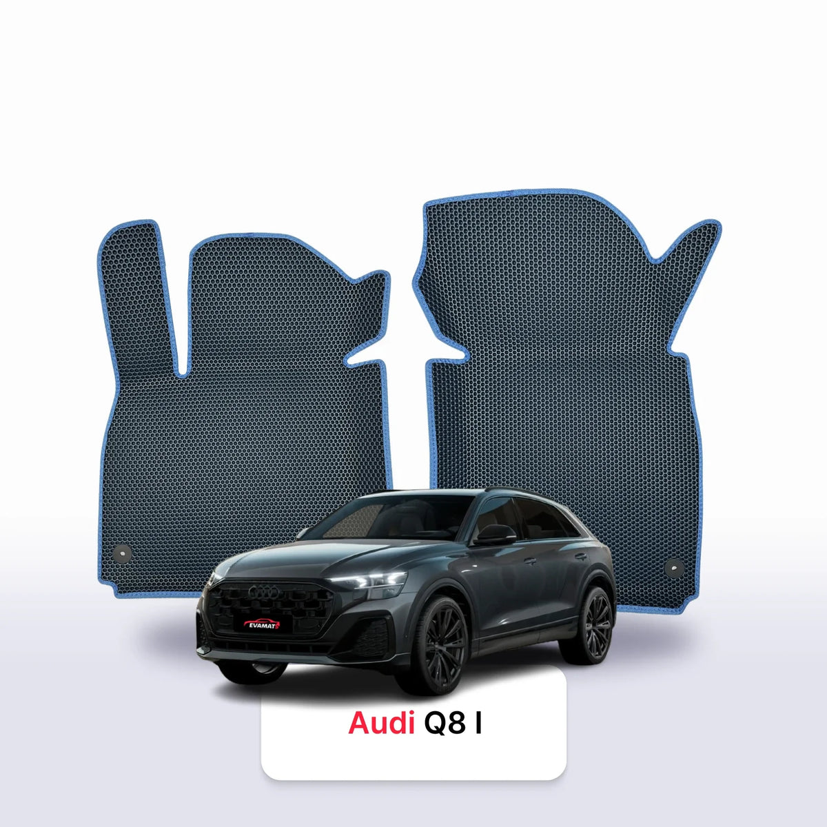 Alfombrillas 3D EVA para Audi Q8 restyling 1 gen 2024-2028 años SUV