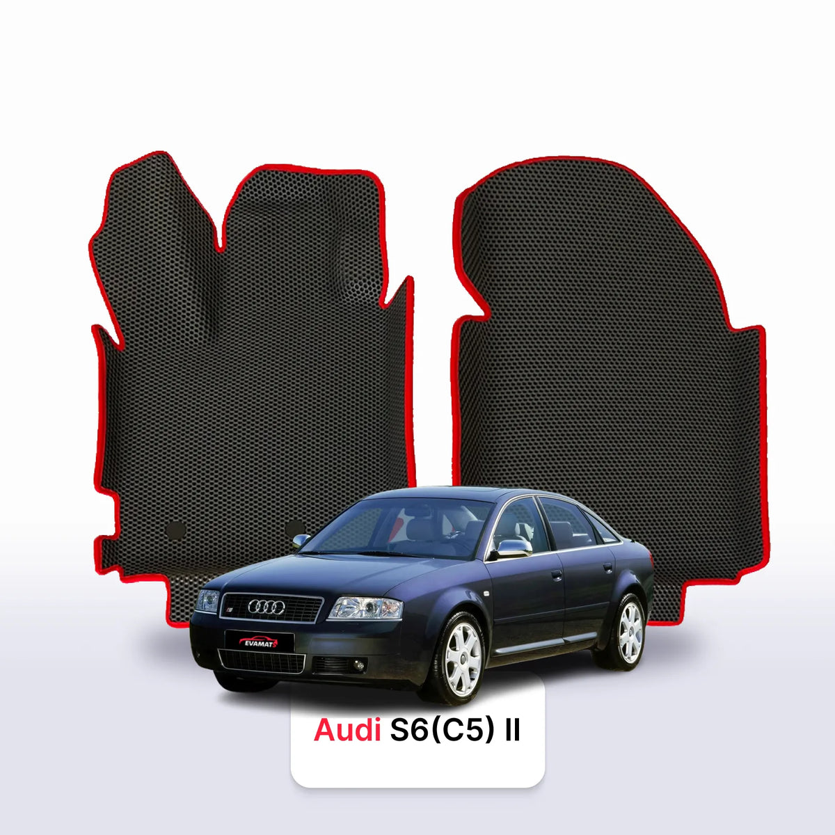 Alfombrillas 3D EVA para Audi S6(C5) 2 gen 1997-2005 años