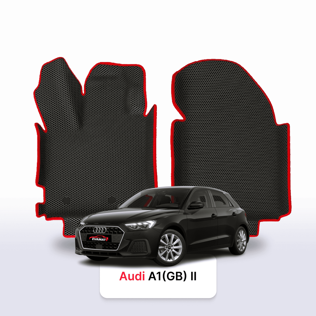Alfombrillas 3D EVA para Audi A1(GB) 2 gen 2018-2027 años HATCHBACK 5 PUERTAS