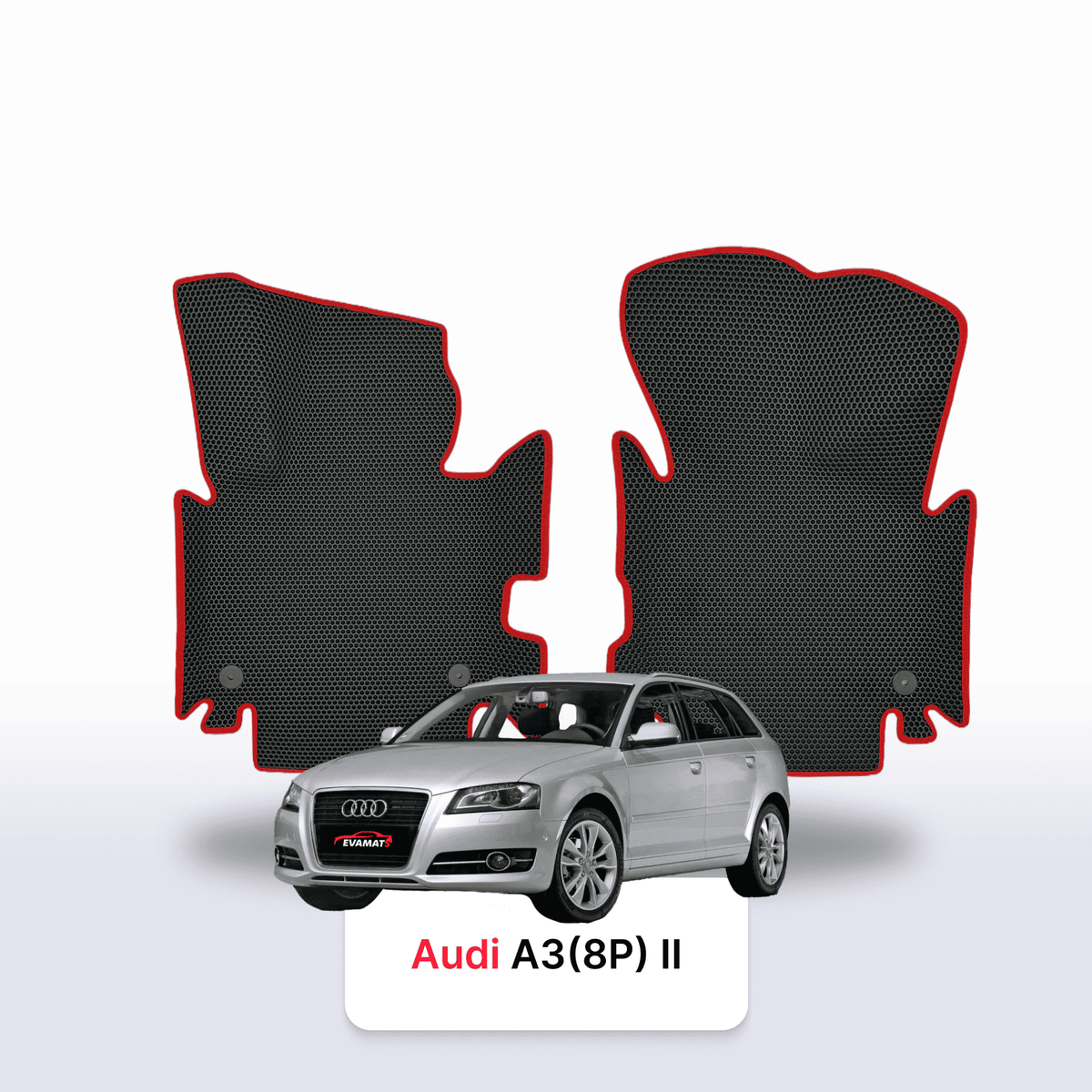 Alfombrillas 3D EVA para Audi A3(8P) restyling 2 gen 2008-2013 años