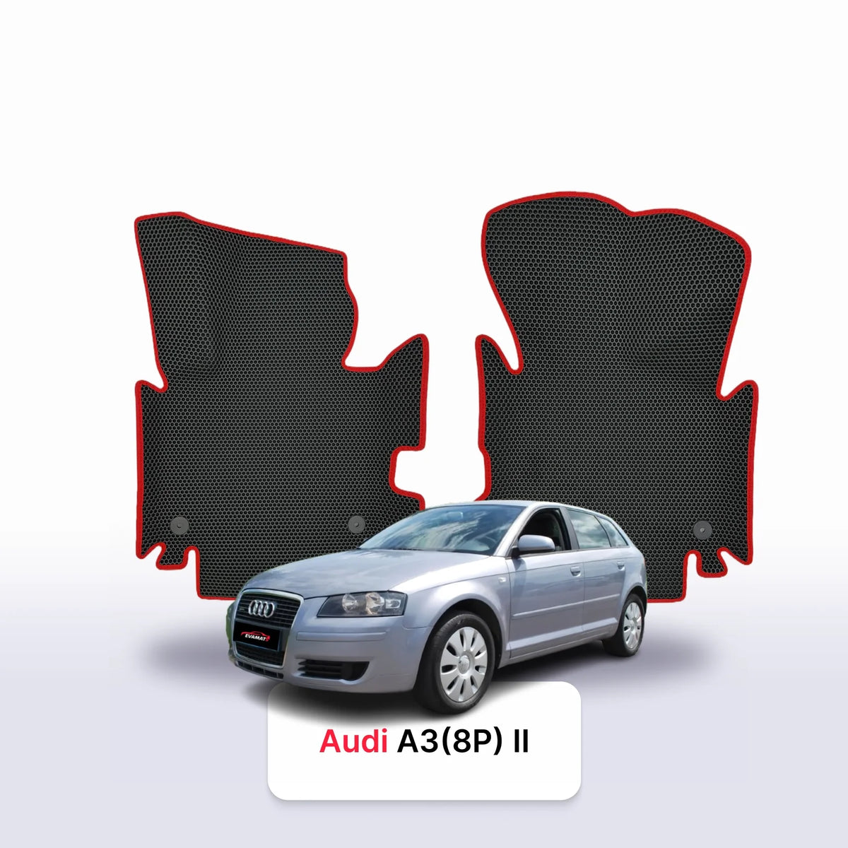 Alfombrillas 3D EVA para Audi A3(8P) pre-restyling 2 gen 2003-2008 años