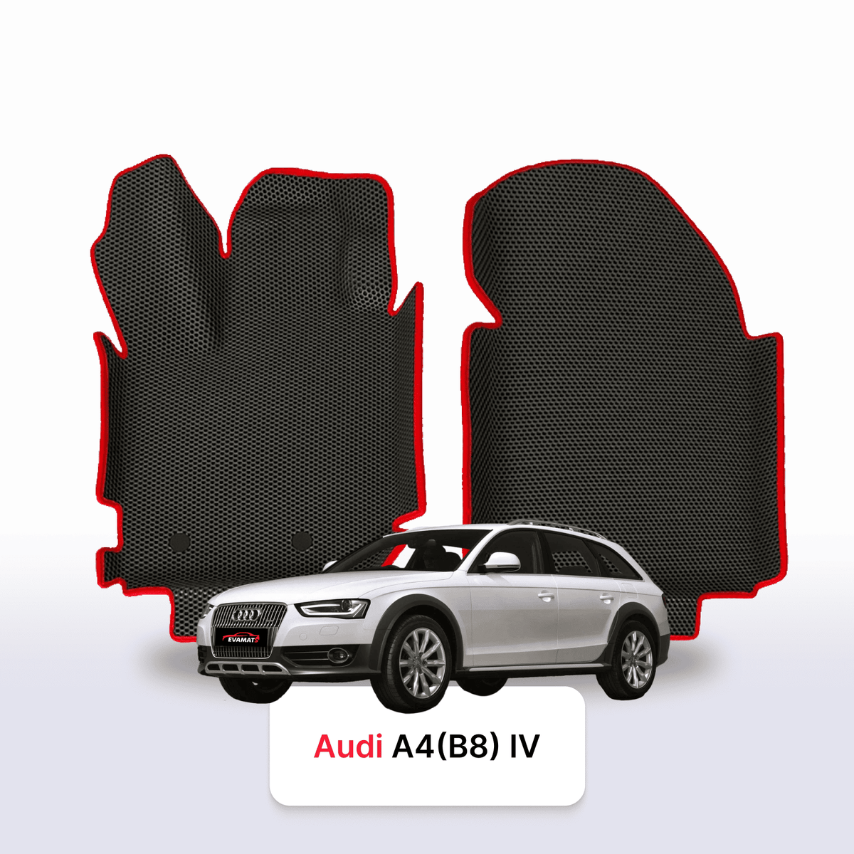 Alfombrillas 3D EVA para Audi A4 Allroad(B8) 4 gen 2007-2015 años FAMILIAR