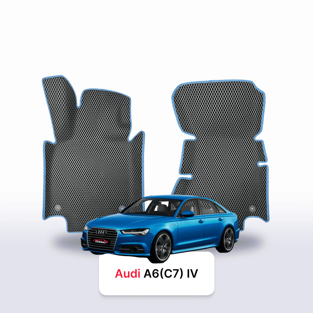 Alfombrillas 3D EVA para Audi A6(C7) restyling 4 gen 2014-2018 años