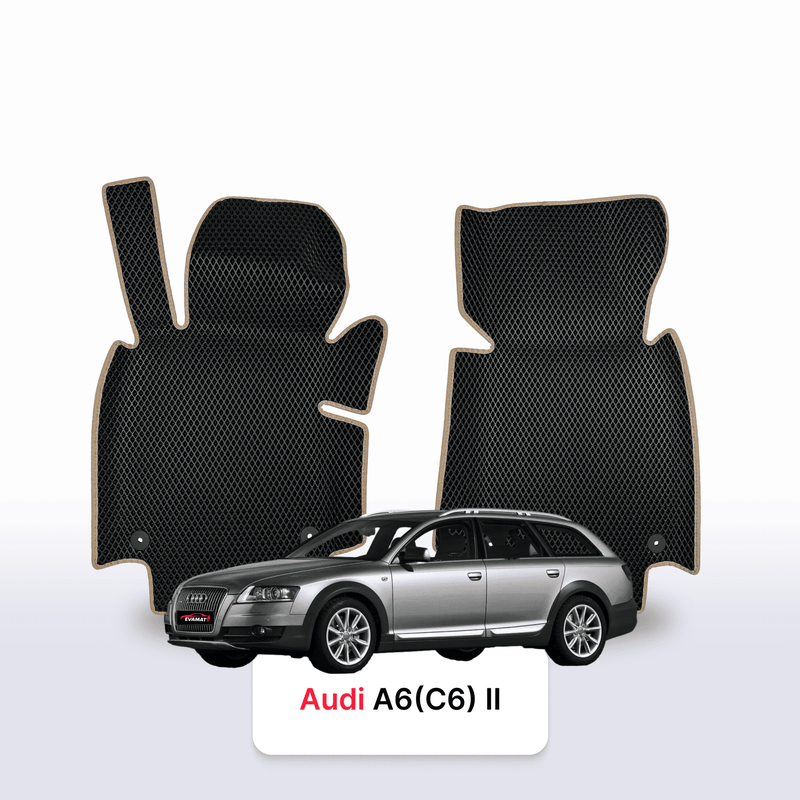 Alfombrillas 3D EVA para Audi A6 Allroad(C6) 2 gen 2006-2011 años FAMILIAR