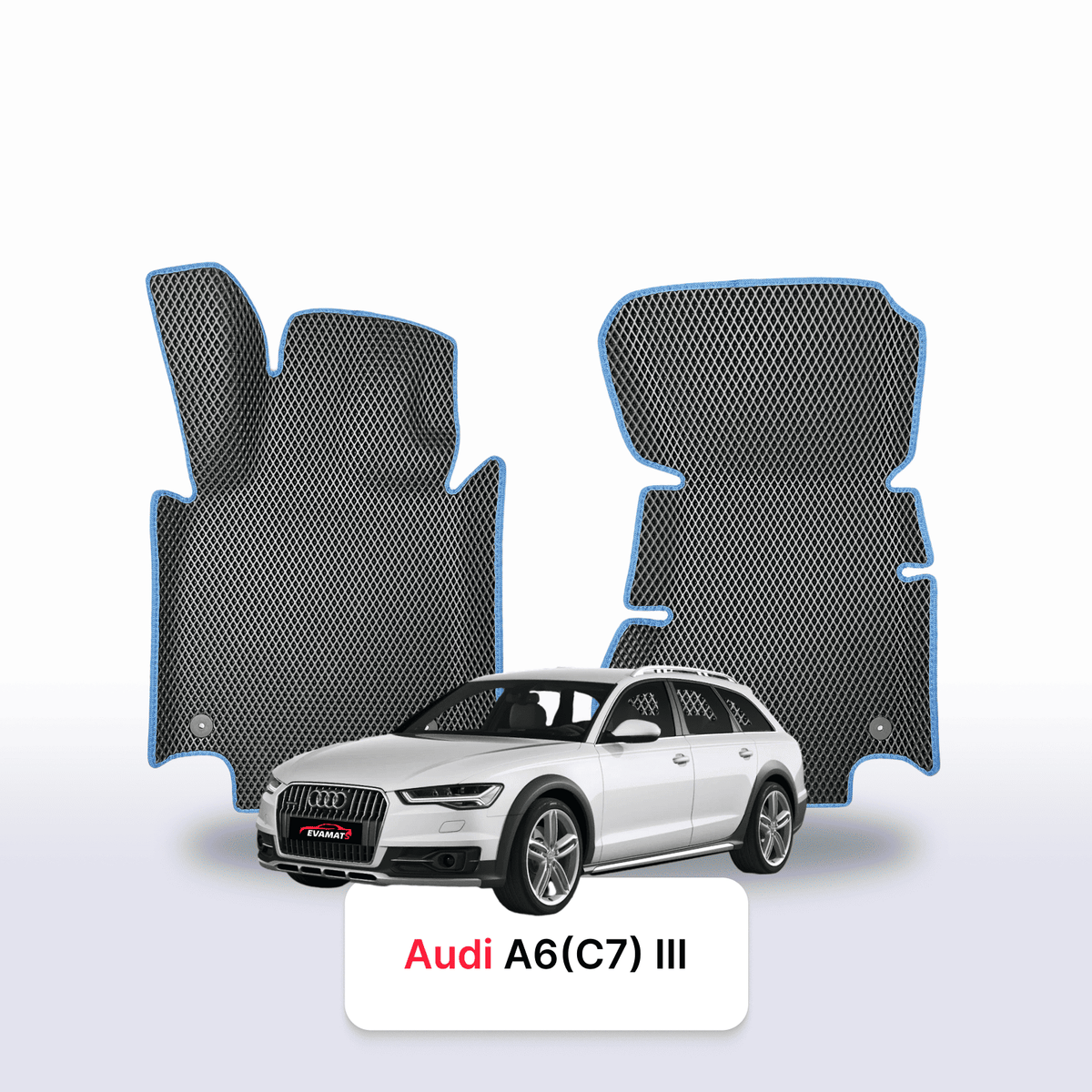 Alfombrillas 3D EVA para Audi A6 Allroad(C7) restyling 3 gen 2014-2019 años FAMILIAR
