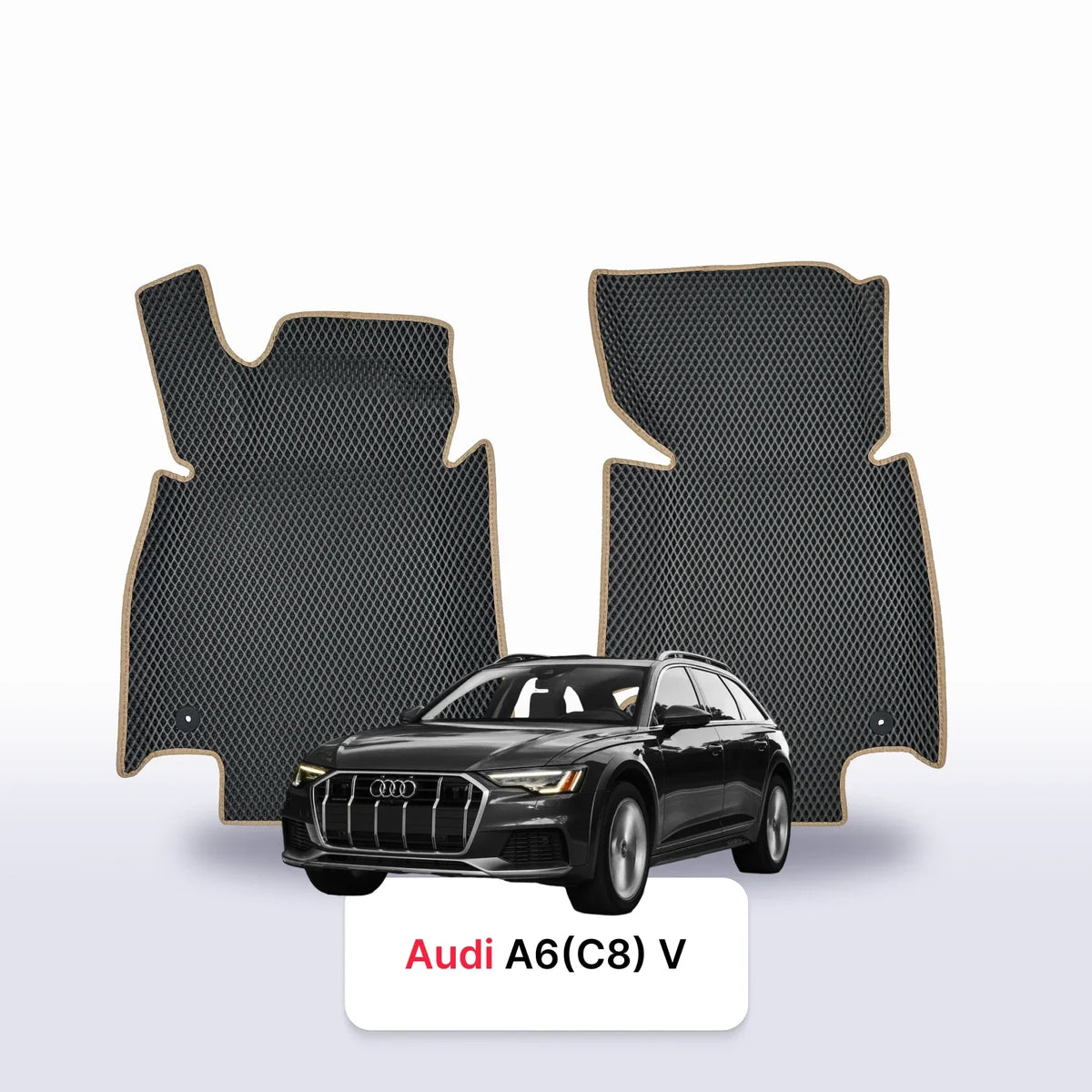 Alfombrillas 3D EVA para Audi A6 Allroad(C8) pre-restyling 5 gen 2019-2023 años FAMILIAR