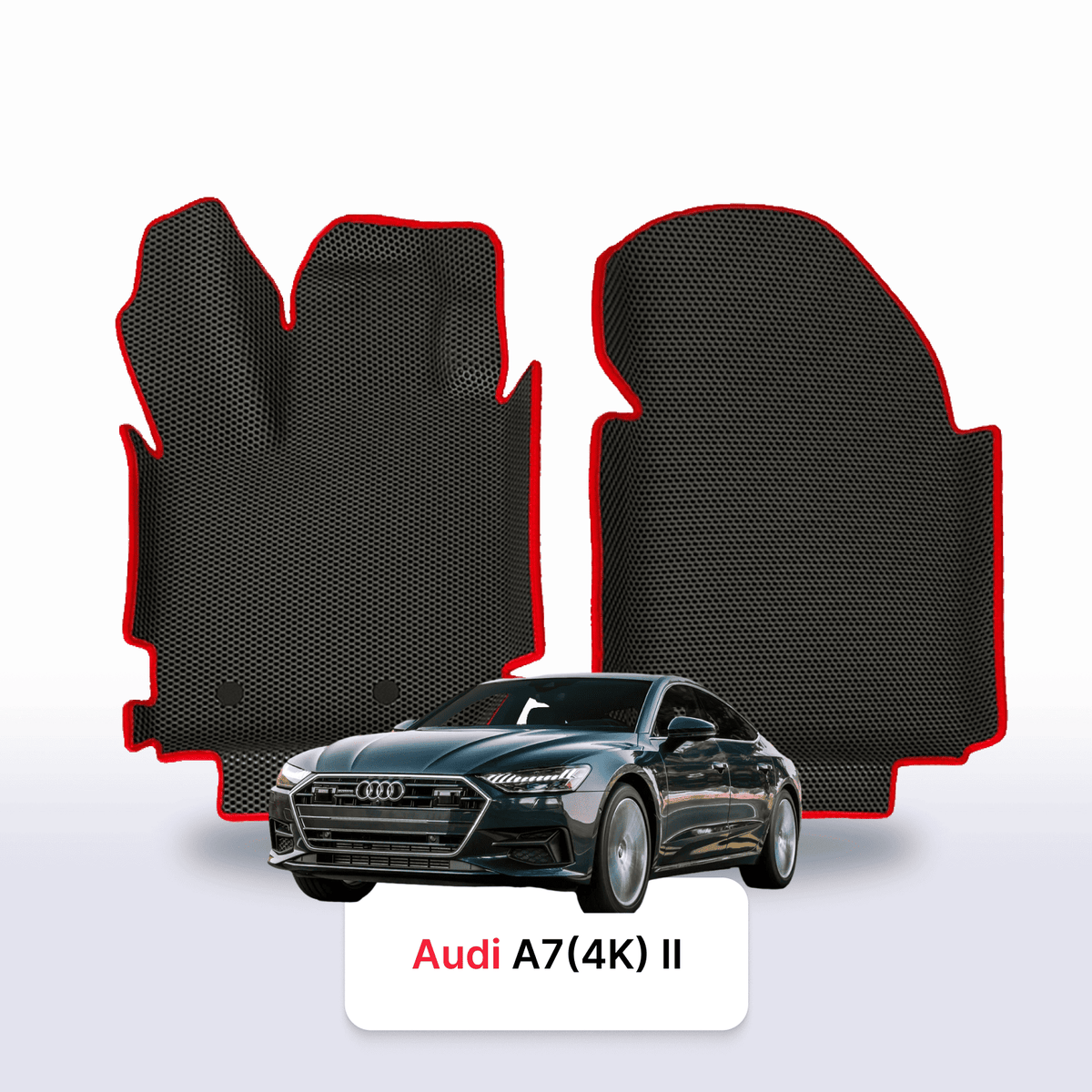 Alfombrillas 3D EVA para Audi A7(4K) pre-restyling 2 gen 2018-2023 años LIFTBACK