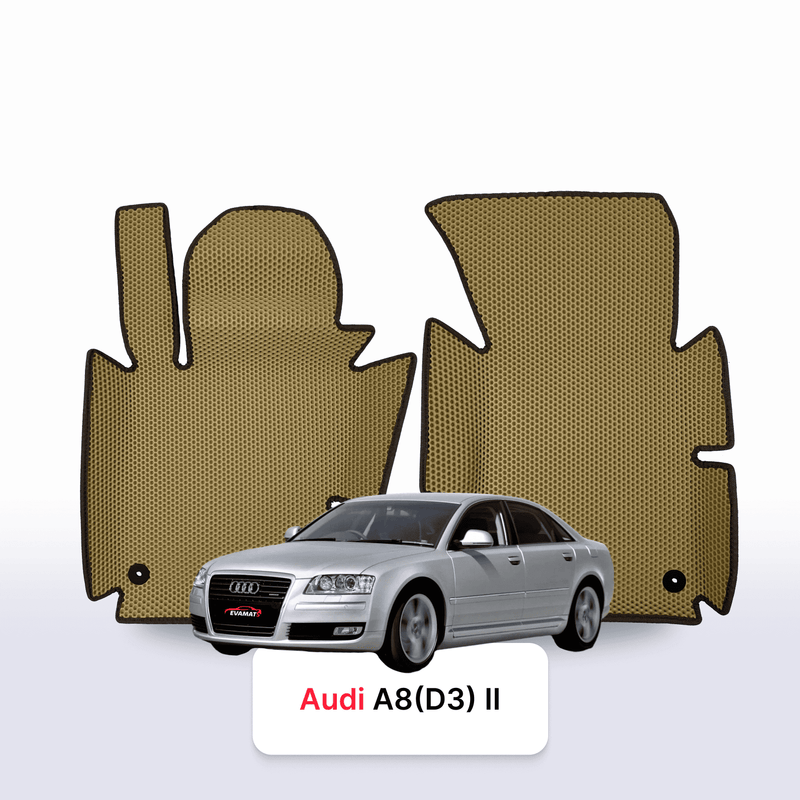 Alfombrillas 3D EVA para Audi A8(D3) 2 gen 2002-2009 años