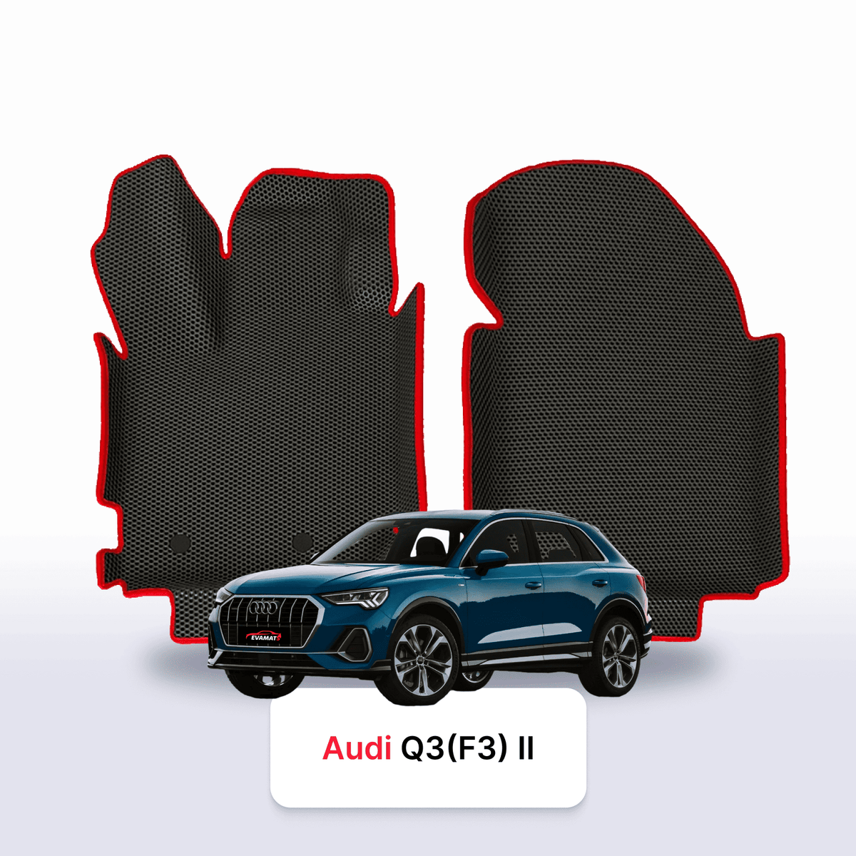 Alfombrillas 3D EVA para Audi Q3(F3) 2 gen 2018-2025 años SUV