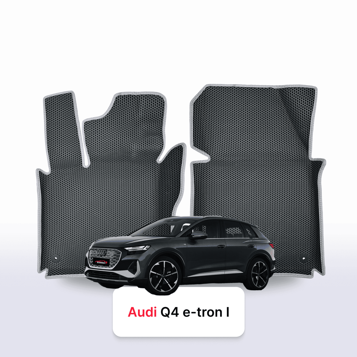 Alfombrillas 3D EVA para Audi Q4 E-tron 1 gen 2021-2028 años SUV ELÉCTRICO