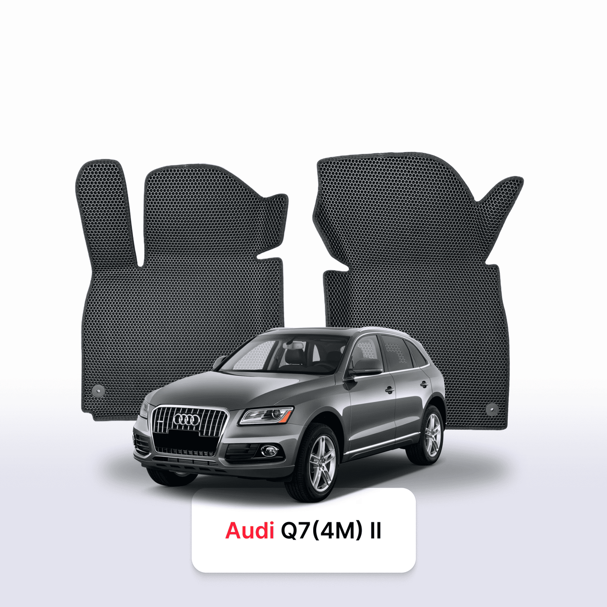 Alfombrillas 3D EVA para Audi Q7(4M) 2 gen 2015-2027 años SUV